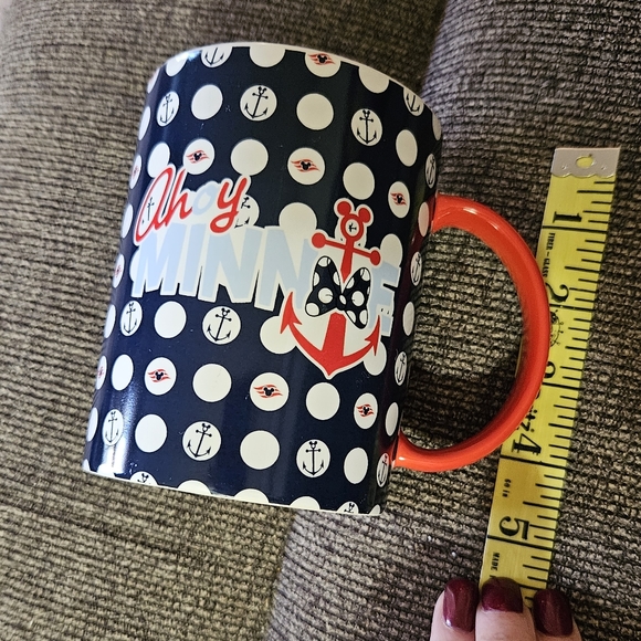 Disney Cruise Line Ahoy Minnie Mouse Sailor Mug - Picture 3 of 7